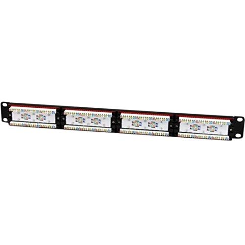 StarTech.com 24-Port Rackmount Patch Panel - 24 x RJ45