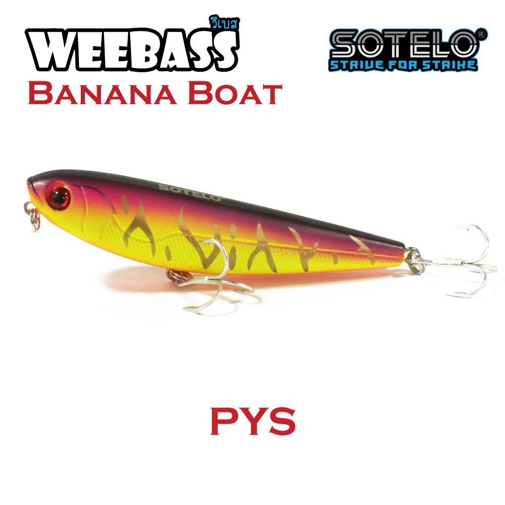SOTELO - รุ่น BANANA BOAT P25 (85mm) PYS