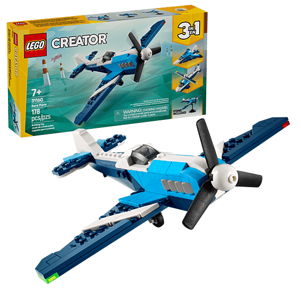 LEGO Creator 3-in-1 31160 Aircraft Race Plane