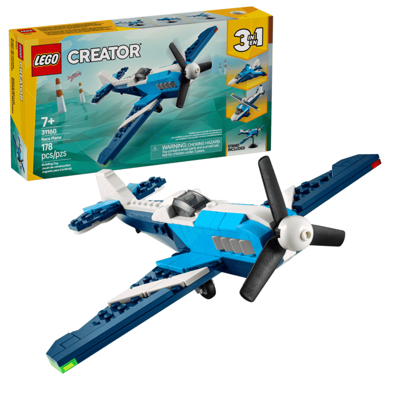 LEGO Creator 3-in-1 31160 Aircraft Race Plane