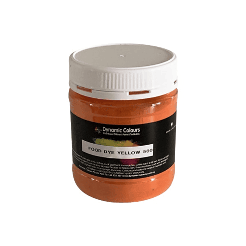 Dynamic Colours Edible Food Dye Yellow 500g