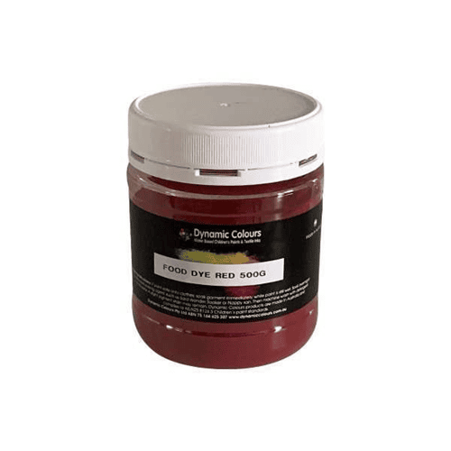Dynamic Colours Edible Food Dye Red 500g
