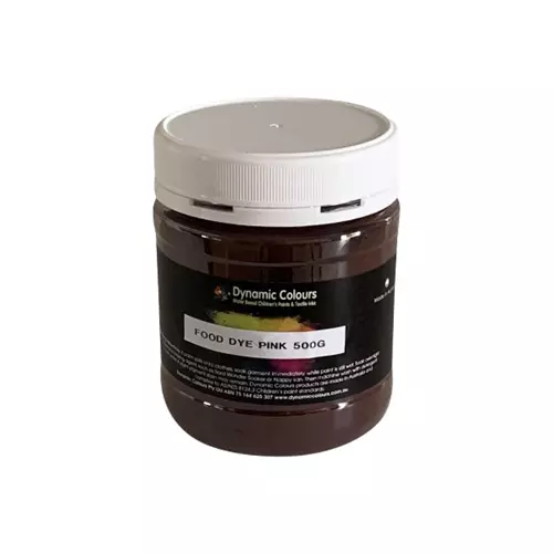 Dynamic Colours Edible Food Dye Pink 500g