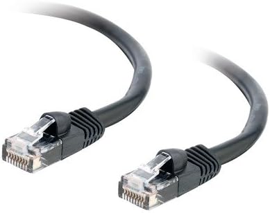 C2G 15ft Cat5e Ethernet Cable - Snagless Unshielded (UTP) - Black - RJ-45 Male to RJ-45 Male