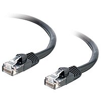 C2G 15ft Cat5e Ethernet Cable - Snagless Unshielded (UTP) - Black - RJ-45 Male to RJ-45 Male