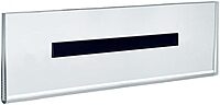 AZAR DISPLAYS Clear Acrylic U-Frame Sign Holders with Magnetic Strips