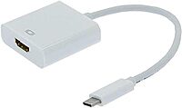 USBC-HDMIF-ADPT The USB-C to HDMI Female Adapter Allows You to Connect Your Desktop PC or Laptop