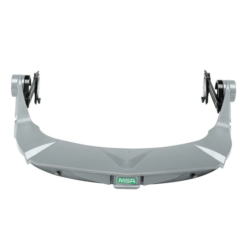 MSA 10121267 V-Gard Frame - Elevated Temperature Applications, Fits Cap-Style Hard Hats, Gray, Polycarbonate (PC), Non-Metal
