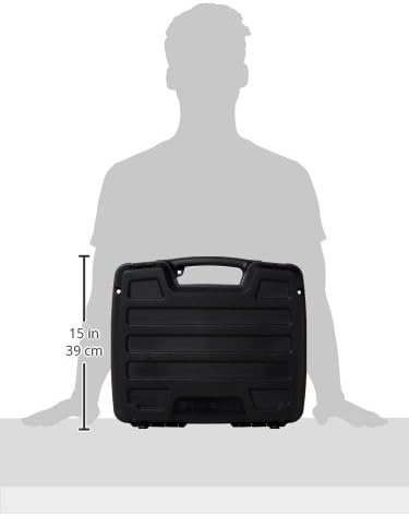 Plano Gun Guard SE Four Pistol Access Case, Black, Handgun and Accessory Case, Lockable Pistol Case for Airline Travel