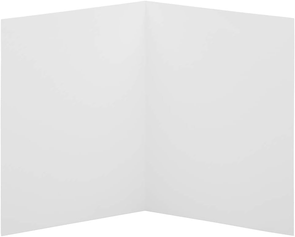 JAM PAPER Strathmore Foldover Cards - 80lb Wove - 25/Pack