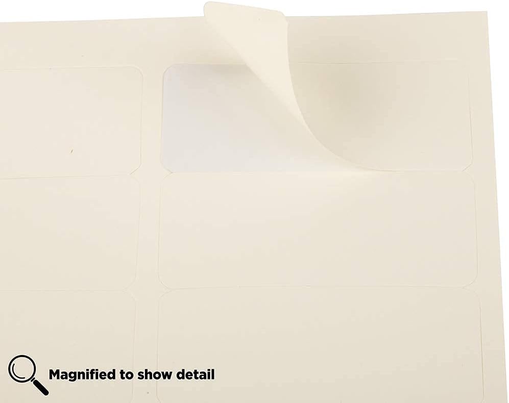 JAM PAPER Mailing Address Labels - Self-Adhesive Rectangular