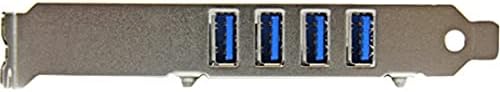 StarTech.com 4-Port PCI Express SuperSpeed USB 3.0 Controller Card with UASP - 5Gbps