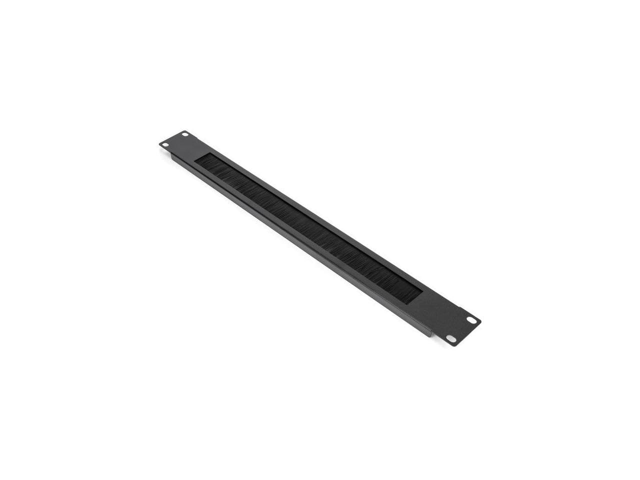 Rocstor 1U Rack Mount Brush Panel Y10E010-B1