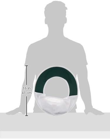 OccuNomix 898-008 Hard Hat Shade, Cotton, White (One Size)