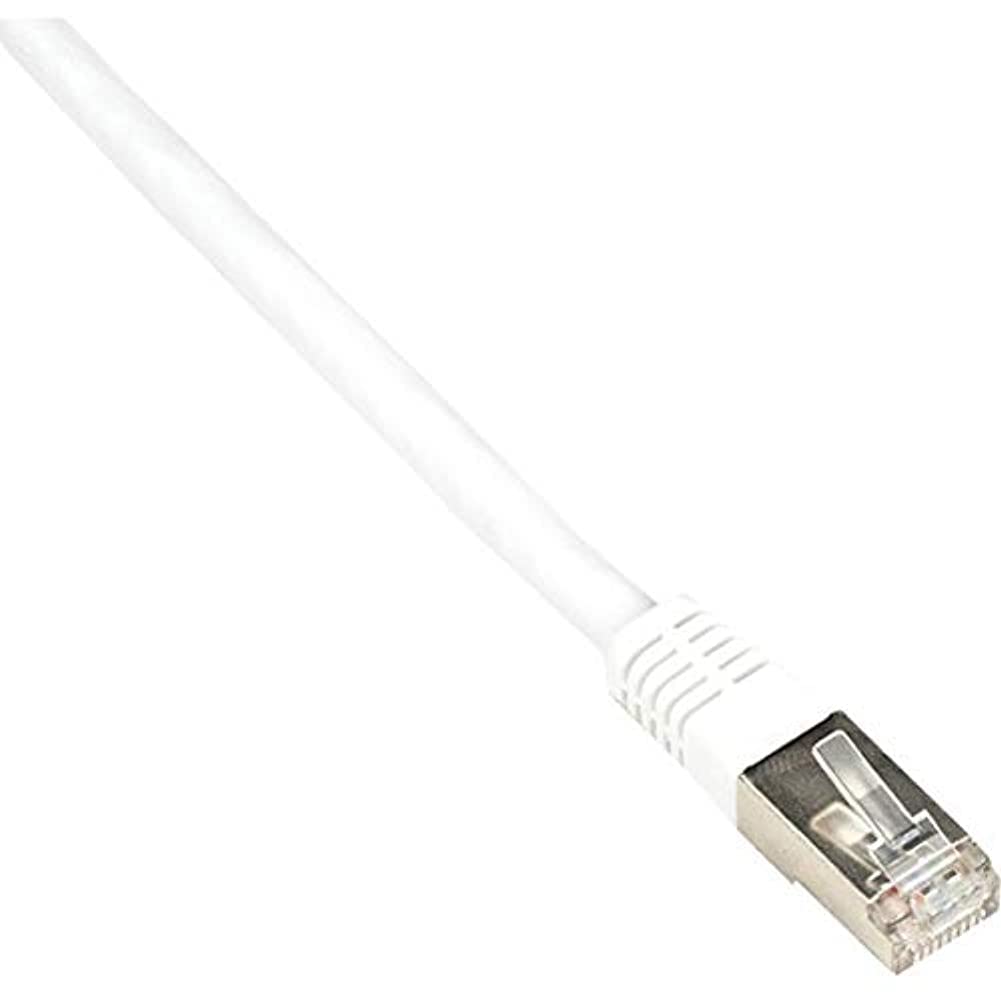 Black Box Network Services EVNSL0272WH-0020 CAT6 250-MHz Shielded Stranded Patch Cable SSTP - 26 AWG White - 20 ft.