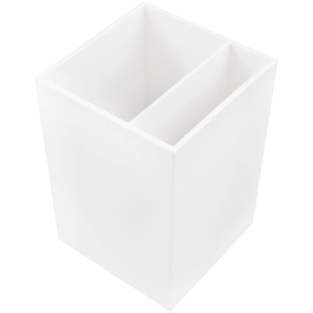 JAM PAPER Plastic Pen Holder - Desktop Pencil Cup