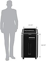 Fellowes Powershred 100% Jam Proof Continuous-Duty Strip-Cut Shredder