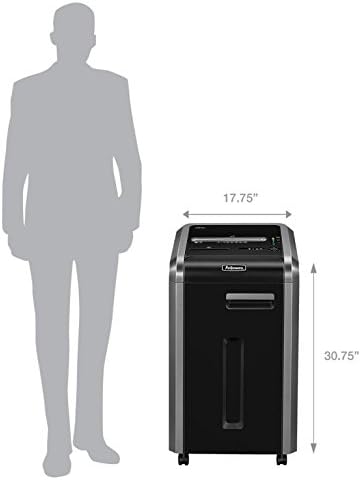 Fellowes Powershred 100% Jam Proof Continuous-Duty Strip-Cut Shredder