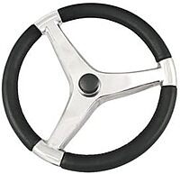 Schmitt Marine Evo Pro 316 Cast Stainless Steel Steering Wheel - 13.5" Diameter