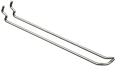 AZAR DISPLAYS Galvanized Metal Safety Loop Hooks