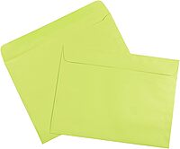 JAM Paper 9 x 12 Booklet Envelopes with Gummed Seal