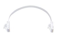 Monoprice FLEXboot Flat Cat6 Ethernet Patch Cable (UTP, 30AWG, Pure Bare Copper, 550MHz)