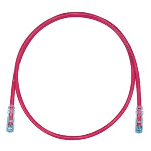 PANDUIT Cat6 UTP Ethernet Cable, Red, 6 ft - UTPSP6RDY