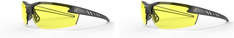 EDGE Zorge G2 Wrap-Around Safety Glasses, Anti-Scratch, Non-Slip, UV 400, Military Grade, ANSI/ISEA & MCEPS Compliant