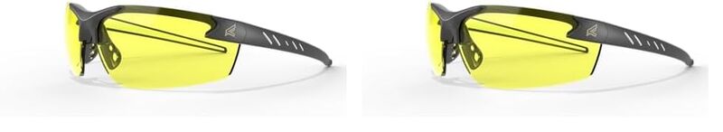 EDGE Zorge G2 Wrap-Around Safety Glasses, Anti-Scratch, Non-Slip, UV 400, Military Grade, ANSI/ISEA & MCEPS Compliant