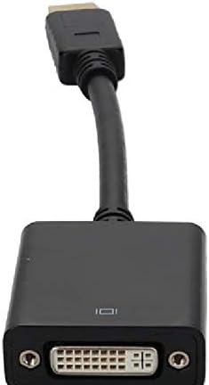 AddOn DisplayPort Male to DVI-I Female Adapter Cable, 8in, Black (DISPLAYPORT2DVI)