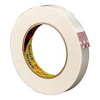 3M Scotch 897 Filament Tape, 170 lbs/in Tensile Strength, 55m Length x 24mm Width, Clear