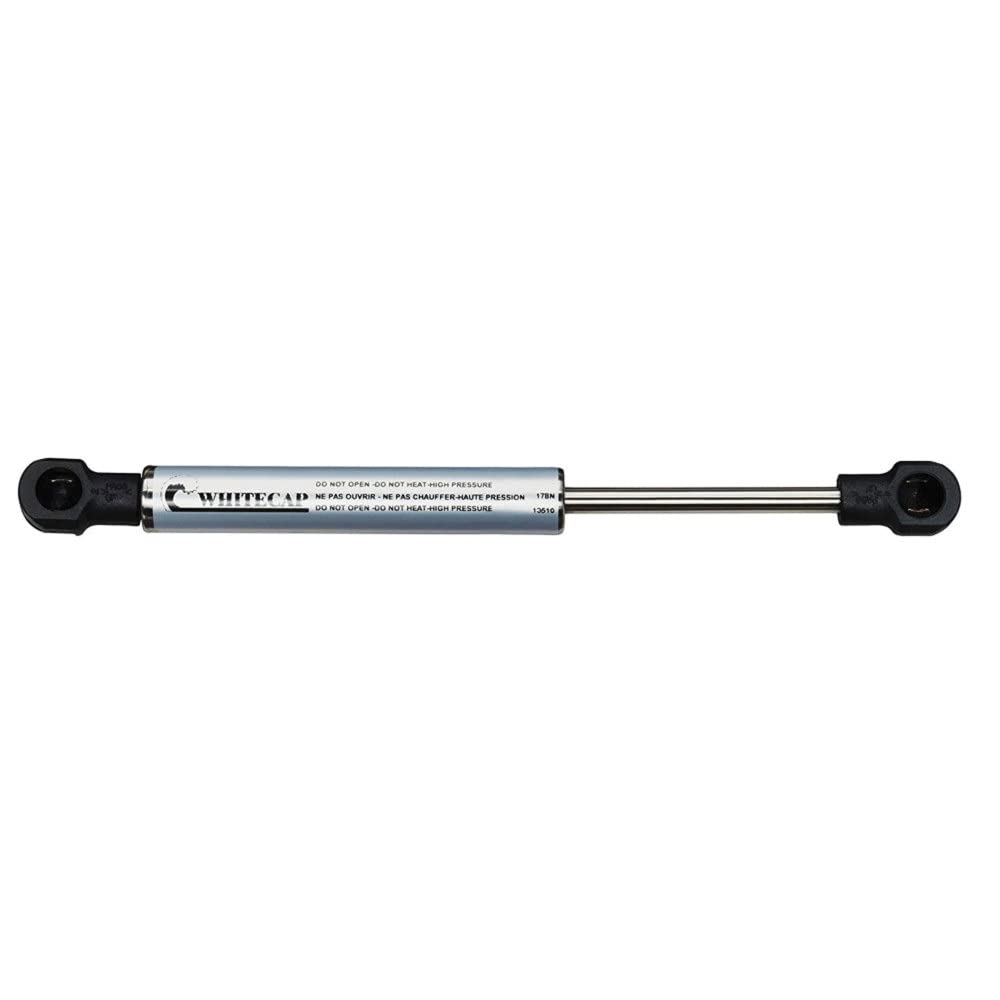 WHITECAP IND Whitecap G-3120SSC Stainless Steel Gas Spring - 5.5" to 7.5", 20 lbs.,Grey