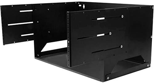 StarTech.com 2-Post 4U Open Frame Wall Mount Network Rack with Built-in Shelf