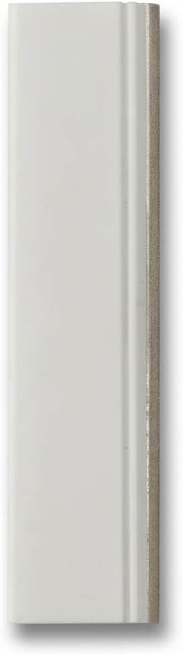 Spyderco - White Silver - DoubleStuff Sharpening Stone - Fine Ceramic Stone and Cubic Boron Nitride - 303FCBN2