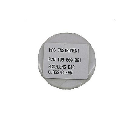 MAG Instrument 108000081 - Clear Glass Replacement Lens for C/D-Cell Maglite Flashlights