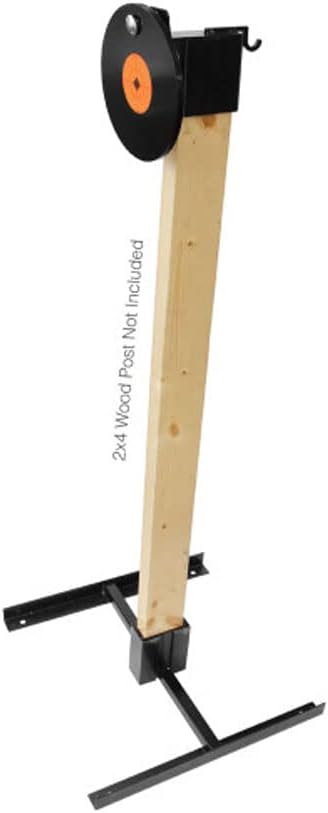 Birchwood Casey Steel Range Pack with Target Stand, Gong Holder and 8" Single Hole AR500 Gong for Target Shooting