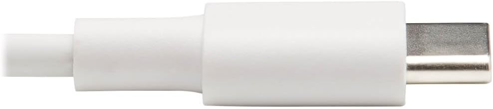 Eaton Tripp Lite Lightning to USB-C Charging & Data Cable for Apple iPhone & iPad, MFi Certified, White, 3 Feet / 0.9 Meters