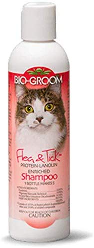 Bio Groom Flea & Tick Cat Shampoo, 8oz Bio Groom Flea & Tick Cat Shampoo, 8oz
