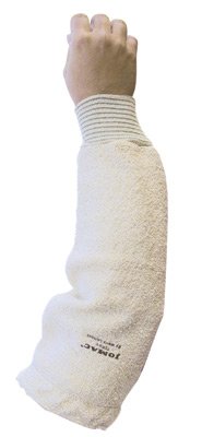Wells Lamont(R) 14" White Heavy Weight Terrycloth Sleeve With Knit Wrist And Elastic Top