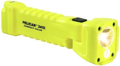 Pelican 034150-0361-245 3415MCC,3AA-LED,RT-Angle,MAGNETCLIP,YW 19x16x11