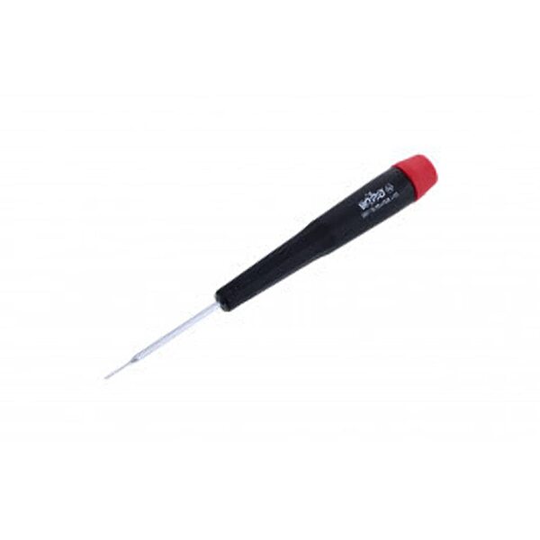 Wiha Tools Prec. Screwdriver, Slotted, 0.8mm x 1-5/8, Multi, One Size (26008)