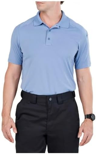 5.11 Tactical Men's Helios Short Sleeve Polo Shirt, Moisture-Wicking, Quick-Drying, Style 41192