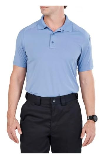 5.11 Tactical Men's Helios Short Sleeve Polo Shirt, Moisture-Wicking, Quick-Drying, Style 41192