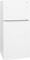 Frigidaire FFTR2045V 30 Inch Wide 20 Cu. Ft. Top Freezer Refrigerator with Crisper Bins and LED Lights - White
