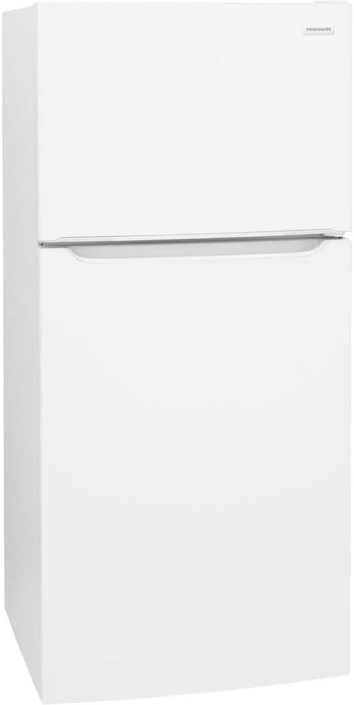 Frigidaire FFTR2045V 30 Inch Wide 20 Cu. Ft. Top Freezer Refrigerator with Crisper Bins and LED Lights - White