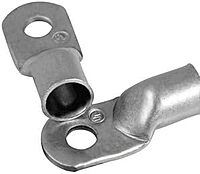 Ancor 244244 Marine Grade Electrical Heavy Duty Tinned Copper Lugs (6-Gauge, Size 1/4 Screw, 100-Pack)