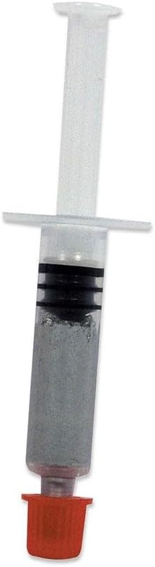 CPU Thermal Compound Conductive Paste Grease - 1.5g Syringe - 3 Yr Mfg Warranty – for GPU, CPU, Heat Sink, VGA, PC - 701662