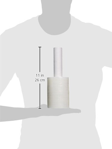 Partners Brand Extended Core Bundling Stretch Film, 80 Gauge, 5in x 1000ft, Case Of 12