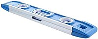 Empire Level EM81.9G 9 Inch Magnetic Torpedo Level w/Overhead Viewing Slot (Made in USA), Silver/White/Blue
