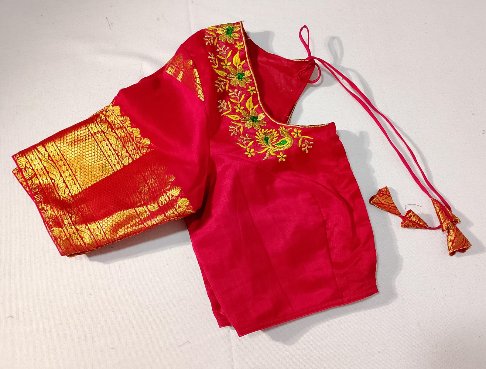 N228: Ready To Ship Beautiful Saree With Stitched Blouse